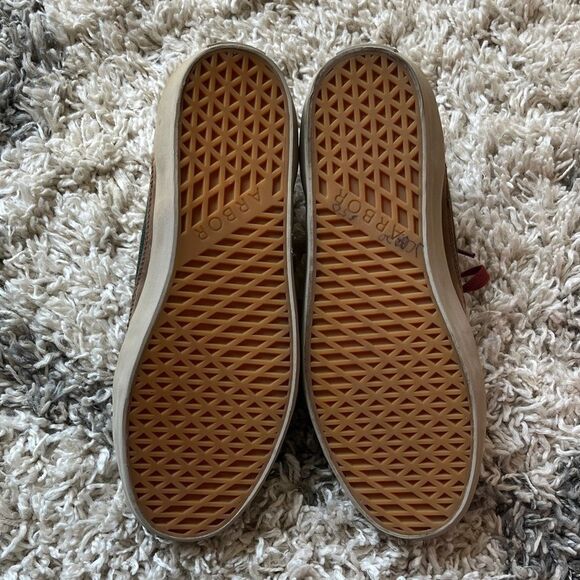 Arbor Men's Brown and Green Casual Sneakers - Picture 5 of 7